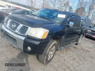 2004 Nissan Titan LE with VIN 1N6AA07A34N540657, listed as a IAAI auction lot 41616266 with 259,703 mi miles and . Bid and sale history available at DreamBid. Image 2.