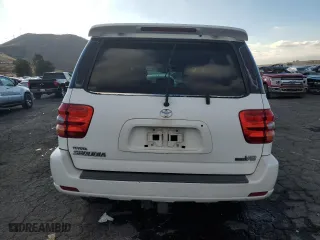 2004 Toyota Sequoia Limited with VIN 5TDZT38A94S234962, listed as a Copart auction lot 44201535 with 185,744 mi miles and Salvage Title. Bid and sale history available at carsss.com. Image 6.