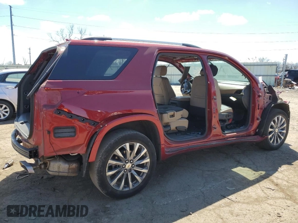 2023 Chevrolet Traverse Premier with VIN 1GNERKKW3PJ233231, listed as a Copart auction lot 53386585 with 33,075 mi miles and Salvage title. Bid and sale history available at DreamBid. Image 3.