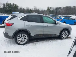 2021 Ford Escape Titanium Hybrid with VIN 1FMCU9DZXMUA01732, listed as a IAAI auction lot 41191436 with 41,116 mi miles and . Bid and sale history available at DreamBid. Image 13.
