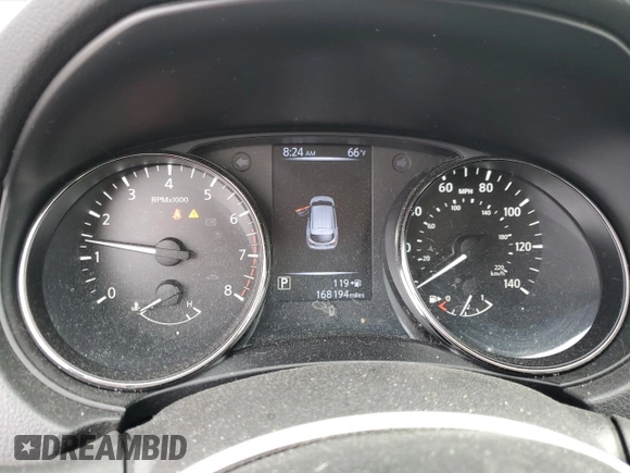 2017 Nissan Rogue S z VIN JN1BJ1CP8HW018391, wystawiony jako Copart lot #55618825 z przebiegiem 168 194 mil mil oraz Szkoda całkowita • Salvage title. Historia ofert i sprzedaży dostępna na DreamBid. Obrazek 9.