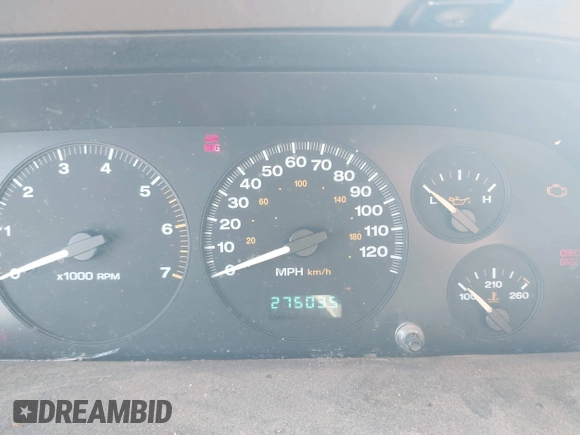2003 Jeep Grand Cherokee Laredo with VIN 1J4GX48S73C515727, listed as a IAAI auction lot 42555080 with 275,035 mi miles and . Bid and sale history available at DreamBid. Image 7.
