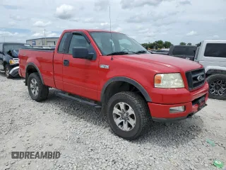 2004 Ford F-150 XL with VIN 1FTRF14524NC39799, listed as a Copart auction lot 59115774 with 156,709 mi miles and Salvage Title. Bid and sale history available at DreamBid. Image 4.