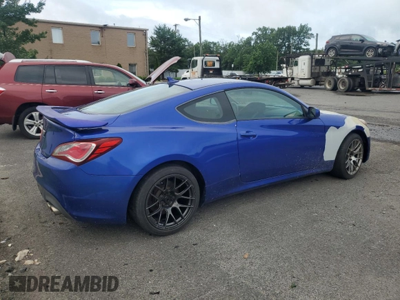 2013 Hyundai Genesis Coupe Premium с VIN KMHHT6KDXDU095089, выставлен на аукционе Copart как лот 65370895 с пробегом 109 888 миль миль и Чистый • Clean title. История ставок и продаж доступна на DreamBid. Изображение 3.