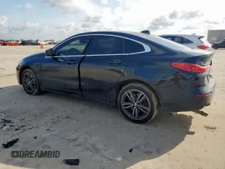 2021 BMW 2 Series 228i xDrive with VIN WBA73AK08M7H60909, listed as a Copart auction lot 59576345 with 46,602 mi miles and Salvage title. Bid and sale history available at DreamBid. Image 2.
