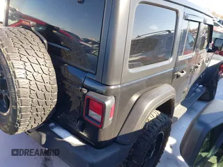 2018 Jeep Wrangler Unlimited Sport z VIN 1C4HJXDN9JW231587, wystawiony jako IAAI lot #41564880 z przebiegiem 129 003 mil mil oraz . Historia ofert i sprzedaży dostępna na DreamBid. Obrazek 4.