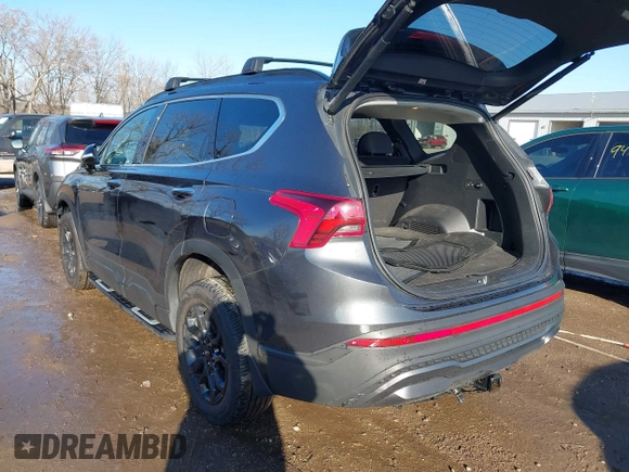 2022 Hyundai Santa Fe XRT with VIN 5NMS6DAJXNH470503, listed as a IAAI auction lot 41041573 with 33,176 mi miles. Bid and sale history available at carsss.com. Image 3.