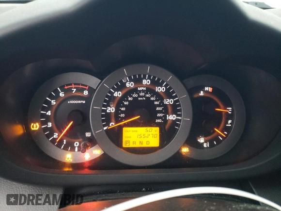 2008 Toyota RAV4 Sport with VIN JTMZK32V086015540, listed as a Copart auction lot 80274004 with 155,270 mi miles and Clean title. Bid and sale history available at DreamBid. Image 9.