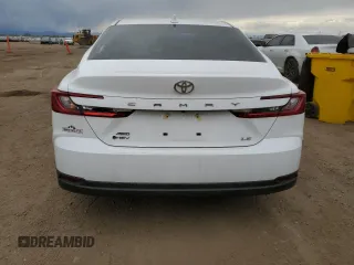 2025 Toyota Camry LE с VIN 4T1DBADK1SU510796, выставлен на аукционе Copart как лот 55029975 с пробегом 11 037 миль миль и Списание • Salvage title. История ставок и продаж доступна на DreamBid. Изображение 6.