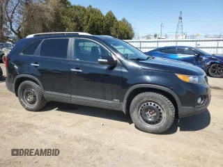 2013 Kia Sorento EX with VIN 5XYKUDA26DG368705, listed as a Copart auction lot 53322095 with 214,498 mi miles and Clean Title. Bid and sale history available at carsss.com. Image 4.