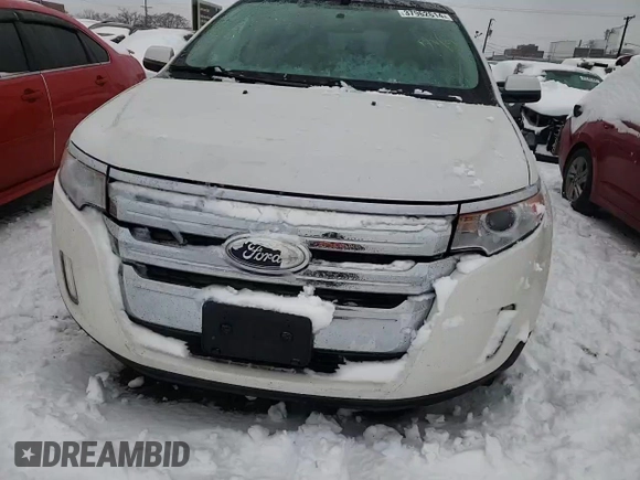 2011 Ford Edge SEL with VIN 2FMDK3JC4BBB06227, listed as a Copart auction lot 37962614 with 128,574 mi miles and Salvage Title. Bid and sale history available at carsss.com. Image 12.