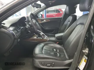 2015 Audi A6 2.0T Premium Plus with VIN WAUGFAFC4FN018210, listed as a Copart auction lot 52143295 with 154,013 mi miles and Salvage Title. Bid and sale history available at carsss.com. Image 7.