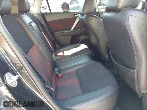 2013 Mazda 3 Mazdaspeed3 Touring with VIN JM1BL1L42D1827986, listed as a IAAI auction lot 42143327 with 186,436 mi miles and . Bid and sale history available at DreamBid. Image 8.