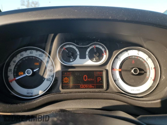 2017 FIAT 500L Lounge with VIN ZFBCFACH5HZ039602, listed as a Copart auction lot 43991785 with 120,918 mi miles and Salvage Title. Bid and sale history available at DreamBid. Image 9.