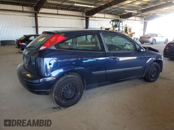 2004 Ford Focus ZX3 with VIN 3FAFP31Z44R127138, listed as a Copart auction lot 48397275 with 129,873 mi miles and Salvage title. Bid and sale history available at DreamBid. Image 3.