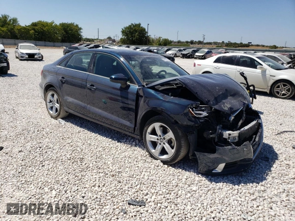 2018 Audi A3 Sedan Premium with VIN WAUAUGFF8J1072411, listed as a Copart auction lot 64515923 with 18,324 mi miles. Bid and sale history available at carsss.com. Image 4.