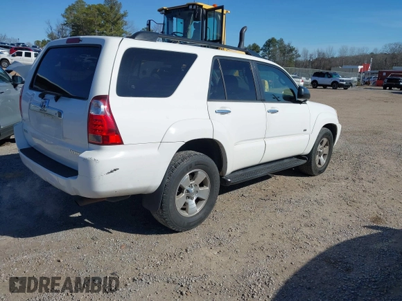 2006 Toyota 4Runner SR5 with VIN JTEZU14R868065579, listed as a IAAI auction lot 41312156 with 275,471 mi miles and . Bid and sale history available at DreamBid. Image 4.