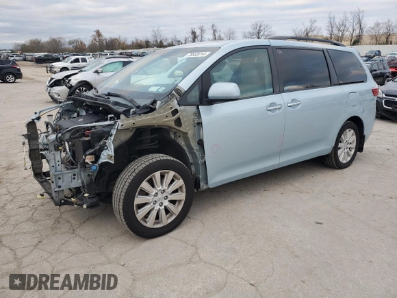 2015 Toyota Sienna Limited with VIN 5TDDK3DC5FS095338, listed as a Copart auction lot 78532014 with 182,689 mi miles and Salvage Title. Bid and sale history available at DreamBid. Image 1.