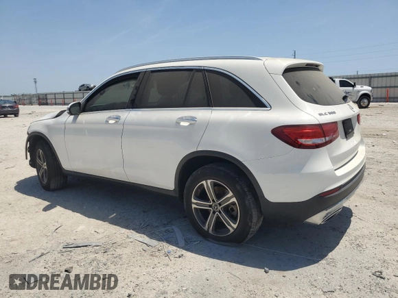 2019 Mercedes-Benz GLC 300 with VIN WDC0G4JB4KV192588, listed as a Copart auction lot 56736075 with 97,261 mi miles and Non repairable. Bid and sale history available at DreamBid. Image 2.