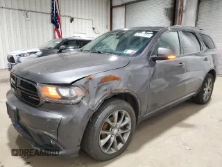 2017 Dodge Durango GT with VIN 1C4RDJDG4HC644281, listed as a Copart auction lot 49908545 with 111,127 mi miles and Clean Title. Bid and sale history available at carsss.com. Image 1.