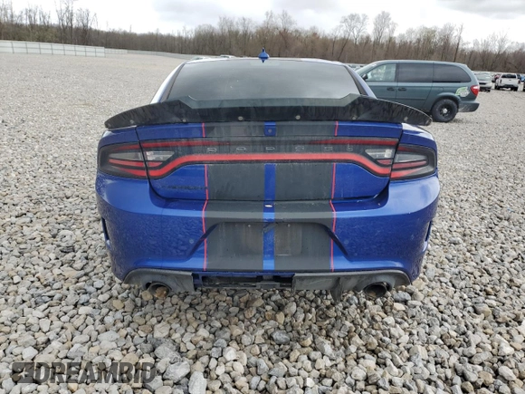2020 Dodge Charger R/T with VIN 2C3CDXCT1LH107577, listed as a Copart auction lot 46610825 with Not Provided miles and Salvage Title. Bid and sale history available at carsss.com. Image 6.