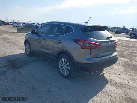 2022 Nissan Rogue Sport S with VIN JN1BJ1AV0NW340830, listed as a IAAI auction lot 41559057 with 56,336 mi miles. Bid and sale history available at carsss.com. Image 3.