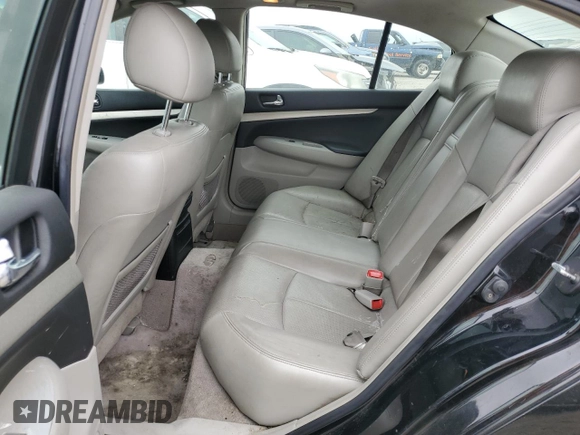 2008 Infiniti G35 Journey with VIN JNKBV61E48M206223, listed as a Copart auction lot 52557765 with 113,529 mi miles and Salvage Title. Bid and sale history available at DreamBid. Image 10.