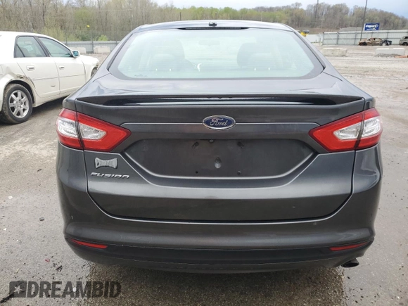 2016 Ford Fusion S with VIN 3FA6P0G70GR300890, listed as a Copart auction lot 52609785 with 91,790 mi miles and Salvage Title. Bid and sale history available at carsss.com. Image 6.