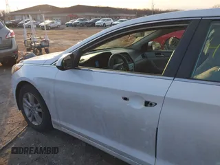 2017 Hyundai Sonata 2.4L with VIN 5NPE24AF8HH523016, listed as a IAAI auction lot 41235187 with 106,757 mi miles and . Bid and sale history available at carsss.com. Image 17.