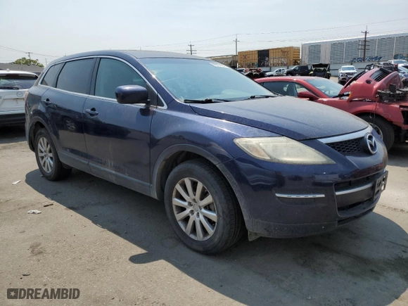 2007 Mazda CX-9 Touring with VIN JM3TB38Y370107306, listed as a Copart auction lot 60925154 with 159,536 mi miles and Salvage Title. Bid and sale history available at carsss.com. Image 4.