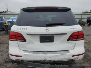 2016 Mercedes-Benz GLE 350 with VIN 4JGDA5HB0GA635107, listed as a Copart auction lot 60885755 with 143,680 mi miles and Salvage title. Bid and sale history available at DreamBid. Image 6.