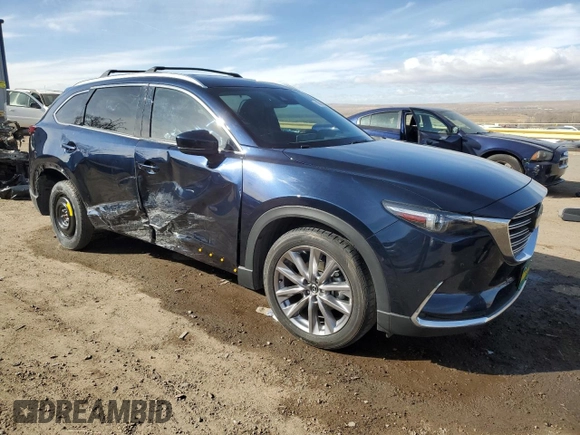 2022 Mazda CX-9 Grand Touring with VIN JM3TCBDY6N0609379, listed as a Copart auction lot 43795615 with 19,917 mi miles and Salvage Title. Bid and sale history available at carsss.com. Image 4.