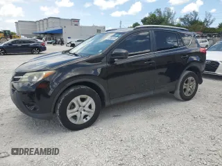 2014 Toyota RAV4 LE with VIN 2T3ZFREV0EW090316, listed as a Copart auction lot 61696255 with 158,555 mi miles and Salvage title. Bid and sale history available at DreamBid. Image 1.