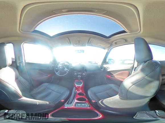 2014 Nissan Juke SL with VIN JN8AF5MV5ET362096, listed as a Copart auction lot 51055665 with 95,998 mi miles and Salvage Title. Bid and sale history available at carsss.com. Image 12.