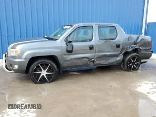 2010 Honda Ridgeline RT with VIN 5FPYK1F27AB013057, listed as a Copart auction lot 55186934 with 272,080 mi miles and Clean Title. Bid and sale history available at carsss.com. Image 1.