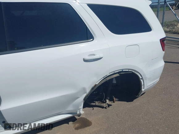 2021 Dodge Durango R/T with VIN 1C4SDJCT5MC520580, listed as a IAAI auction lot 42147987 with 104,430 mi miles and . Bid and sale history available at DreamBid. Image 6.