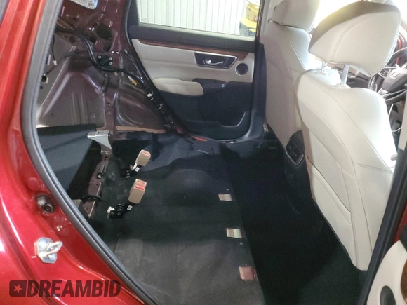 2018 Honda CR-V Touring with VIN 5J6RW2H92JL035850, listed as a Copart auction lot 62486175 with 74,612 mi miles and Salvage title. Bid and sale history available at DreamBid. Image 11.