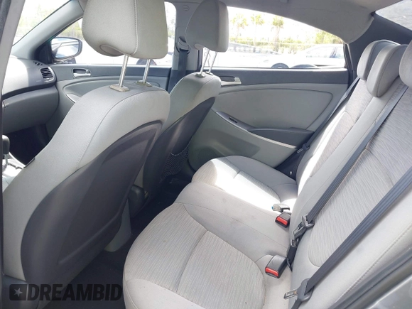 2015 Hyundai Accent GLS with VIN KMHCT4AE8FU861963, listed as a IAAI auction lot 42161059 with 132,629 mi miles and . Bid and sale history available at DreamBid. Image 8.