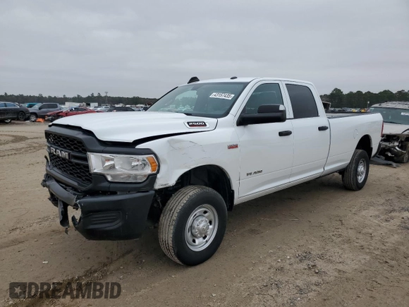 2021 Ram 2500 Tradesman with VIN 3C6UR5HJ1MG582118, listed as a Copart auction lot 43157435 with 43,212 mi miles and Salvage title. Bid and sale history available at DreamBid. Image 2.