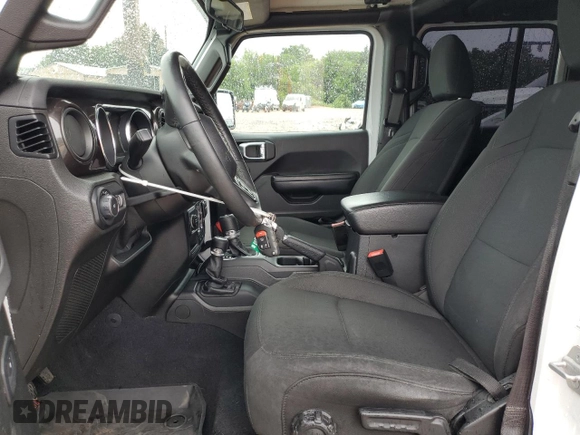 2019 Jeep Wrangler Unlimited Sport z VIN 1C4HJXDG4KW650546, wystawiony jako Copart lot #56553155 z przebiegiem 60 286 mil mil oraz Szkoda całkowita • Salvage title. Historia ofert i sprzedaży dostępna na DreamBid. Obrazek 7.