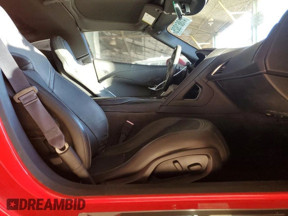 2015 Chevrolet Corvette Z51 1LT with VIN 1G1YH2D73F5100421, listed as a Copart auction lot 41861925 with 0 mi miles and Salvage Title. Bid and sale history available at carsss.com. Image 10.