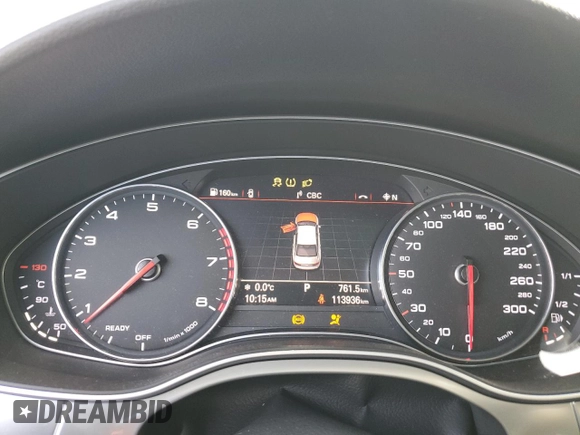 2017 Audi S6 Prestige with VIN WAUJ2AFC1HN110475, listed as a Copart auction lot 83155604 with 113,936 mi miles and Clean Title. Bid and sale history available at carsss.com. Image 9.