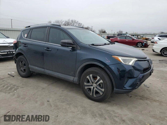 2017 Toyota RAV4 LE with VIN 2T3BFREV3HW579265, listed as a Copart auction lot 43581975 with 100,205 mi miles and Salvage Title. Bid and sale history available at carsss.com. Image 4.