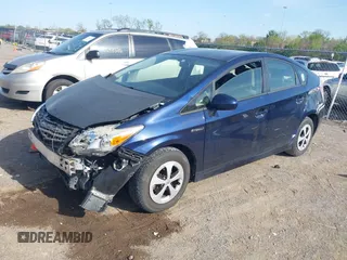 2013 Toyota Prius One with VIN JTDKN3DU4D1733094, listed as a IAAI auction lot 42023958 with 106,672 mi miles. Bid and sale history available at carsss.com. Image 18.