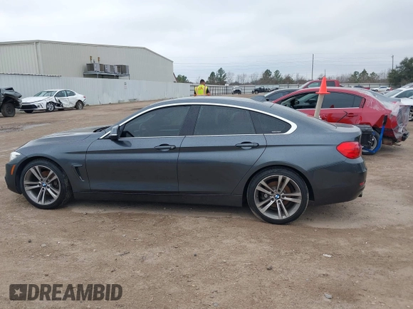 2016 BMW 4 Series 428i with VIN WBA4A9C53GG508245, listed as a IAAI auction lot 41607436 with 95,938 mi miles. Bid and sale history available at carsss.com. Image 14.