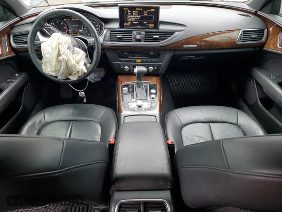 2015 Audi A7 3.0 Premium Plus with VIN WAUWGAFC2FN010308, listed as a Copart auction lot 40961294 with 102,997 mi miles and Salvage Title. Bid and sale history available at carsss.com. Image 8.