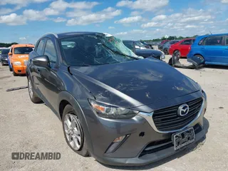 2019 Mazda CX-3 Sport z VIN JM1DKDB72K1451649, wystawiony jako IAAI lot #42201119 z przebiegiem 66 533 mil mil oraz . Historia ofert i sprzedaży dostępna na DreamBid. Obrazek 1.