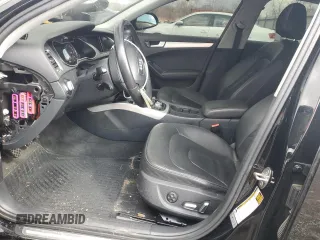2013 Audi A4 Premium Plus with VIN WAUHFAFL0DA190131, listed as a Copart auction lot 47064615 with 96,970 mi miles and Salvage Title. Bid and sale history available at carsss.com. Image 7.