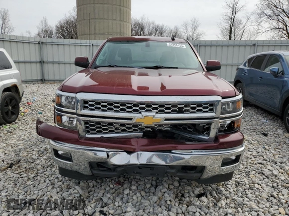 2015 Chevrolet Silverado 1500 LT with VIN 1GCVKREC4FZ395330, listed as a Copart auction lot 51256155 with 163,608 mi miles and Clean Title. Bid and sale history available at carsss.com. Image 5.