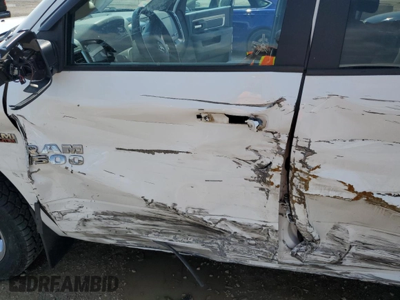 2018 Ram 1500 Big Horn with VIN 3C6RR7LT1JG227150, listed as a Copart auction lot 53156895 with 54,562 mi miles and Salvage title. Bid and sale history available at DreamBid. Image 7.